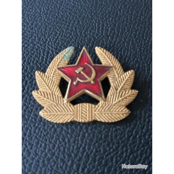 Insigne de chapeau de l'Arme rouge sovitique russe URSS Kokarda
