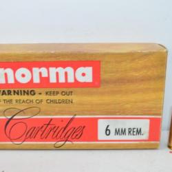 1 boite de balles 6mm REM - Norma