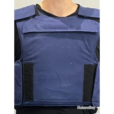 Gilet pare balle NIJ3A taille M avec anti trauma et portes plaques ...