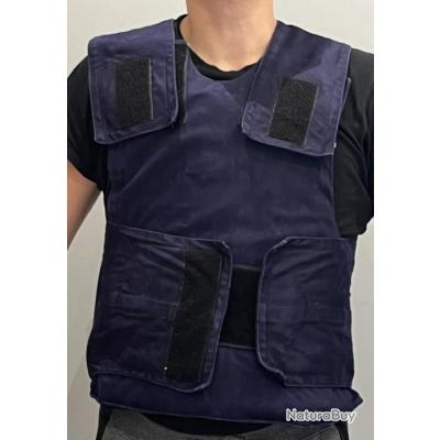 Gilet pare balle NIJ3A taille L avec anti trauma et portes plaques ...