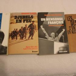 Lot 4 livres guerre d'Algérie (2)