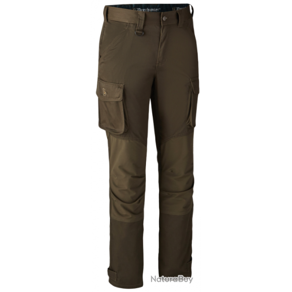 Pantalon extensible Rogaland marron DEERHUNTER