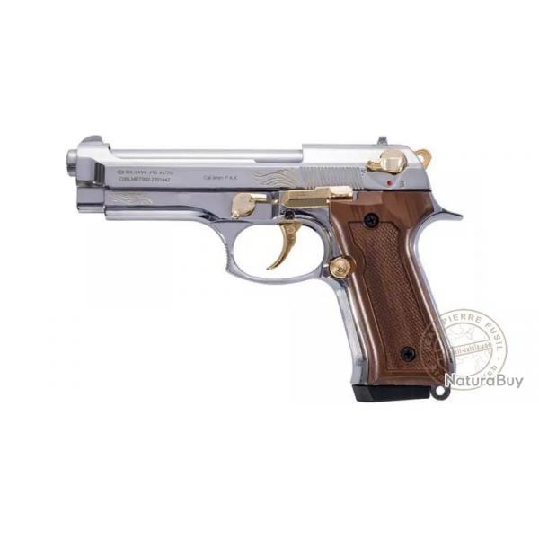 Pistolet d'alarme  blanc ou  gaz BLOW F92 "Santa Cruz" - Cal. 9mm PAK