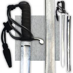 TRES RARE : SABRE ANGLAIS COURT D'ARTILLERIE M1821 ROYAL 1850-70 REINE VICTORIA XIX ORIGINAL