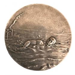 Ancienne Médaille natation Mattei