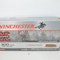 1 Boite de balles 300 WSM - Winchester - Super X