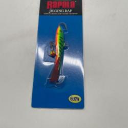 Leurre dur de pêche en verticale Rapala Jigging rap 7cm 18g vert