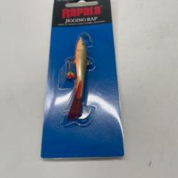 Leurre dur de pêche en verticale Rapala Jigging rap 7cm 18g doré