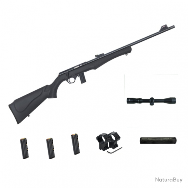Pack Charge Carabine Rossi 8122 Synthtique - Cal. 22LR - 22 LR / 53 cm