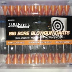 10 darts sarbacane / Cold Steel Big Bore Blowgun Darts .625 Magnum Mini Broadhead (Ø 16mm)