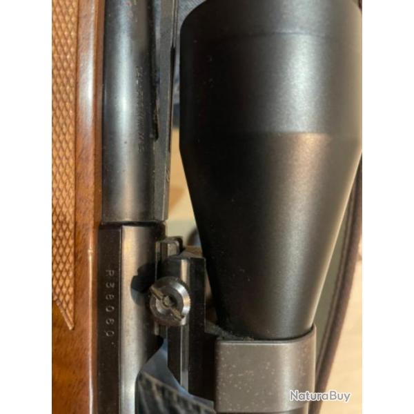 Carabine luger calibre 300 avec lunette winchester 3,12,56