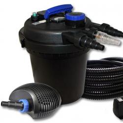 Kit filtration bassin pression 10000l 11W UVC équipè 0336 bassin55476