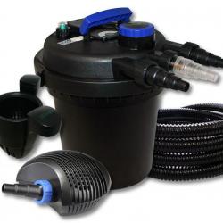 ACTI-Kit filtration de bassin à pression 6000l avec 11W UVC équipè 0355 bassin55434