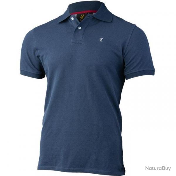 Polo BROWNING ultra 78 bleu