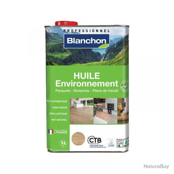 Huile Environnement Biosource Blanchon 5l effet nature