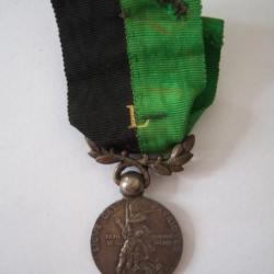 médaille  politique  LIGUE DES PATRIOTES     concours national de  tir  paris 1884