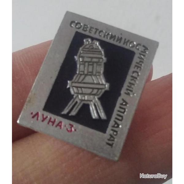 PIN'S PINGLETTE "LOUNA 3" COSMOS ESPACE URSS CCCP