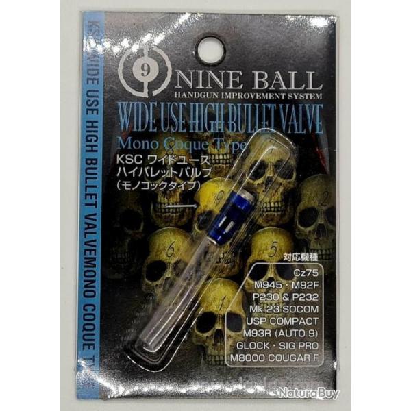 REDUCTION NOUVEAU! VALVE HAUTE PUISSANCE NINE BALL LAYLAX KWA/KSC Airsoft GBB PARTENARIAT  MARSHALS!