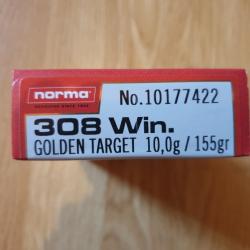 .308win Norma golden target 155gr - bte 20