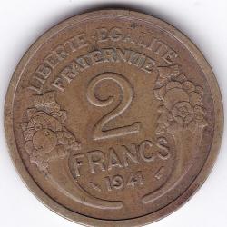 Pièce de 2 francs de 1941