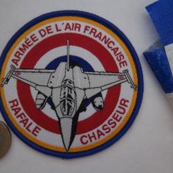 Patch écusson pilote rafale armée air France thermocollant tissé