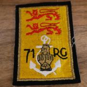 4° RG Régiment du Génie Losange de bras modèle 1945 insigne tissu patch ORIGINAL