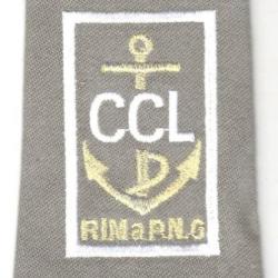 CCL. RIMAP. NC. Régiment d'Infanterie de Marine/ Nouvelle Calédonie.  Passant d'épaule, type fourrea