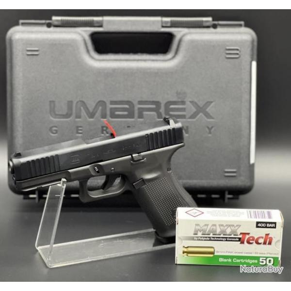 Mega Promo - Pack prt  tirer Pistolet Glock 17 Gen5 calibre 9mm PAK