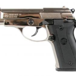 Pistolet Bruni - Modèle 84 Nickele - 9mm - Gaz