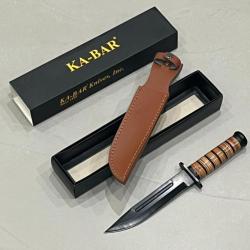 Couteau KA-BAR USMC 32cm enchères 1€