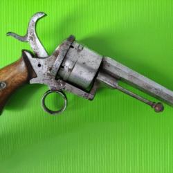 Revolver à anneau, calibre 12 mm à broche + munitions d'origine