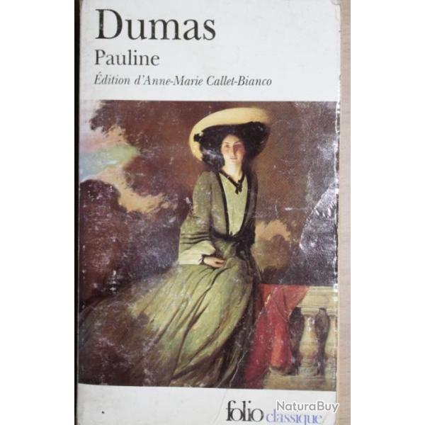 Roman Pauline de Alexandre Dumas chez Folio