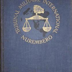 Livre Procès des Grands criminels de guerre de Nuremberg