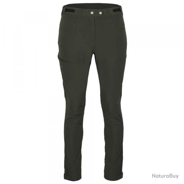 Pantalon Randonne Vert Fonc pour Femme Finnveden Pinewood
