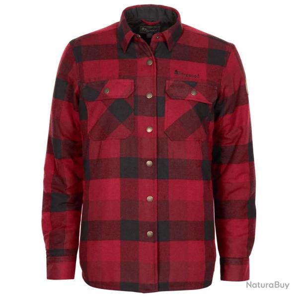Chemise  Carreaux Rouge Noir pour Femme Canada Classique 2.0 Pinewood