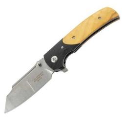 591112 couteau de poche Herbertz G10 et bois 12 cm