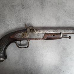 Pistolet a poudre noire du XIX eme siecle n18
