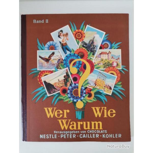 Wer Wie Warum 2 Herausgegeben Nestl Peter Cailler Kohler 1941