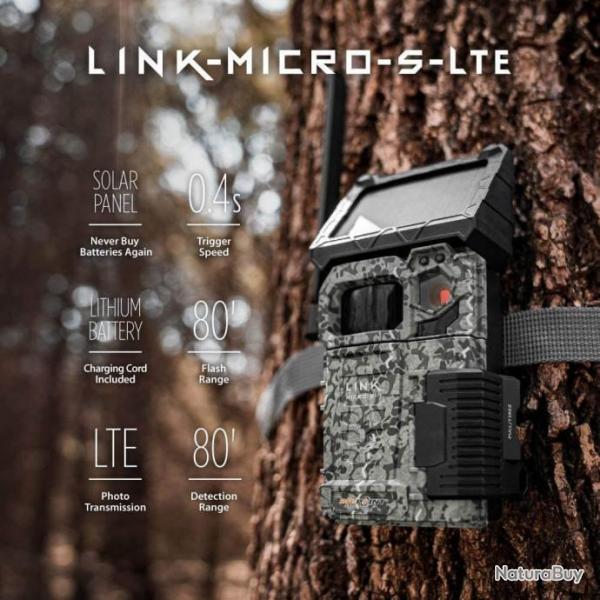 PROMO SPYPOINT LINK-MICRO-S-LTE + LINK-MICRO-S-LTE + BOITIER PROTECTION SB300S