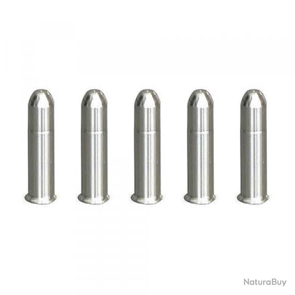 5 douilles "Dummy round" cal. .22 LR en aluminium