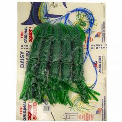 Mold Craft Squid Daisy Chains 12" Green Metal