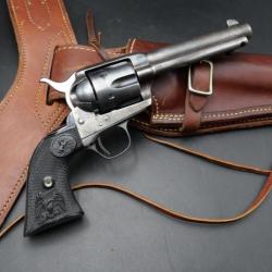 Revolver Colt avec beau canon calibre 45 - Peacemaker Single Action Army canon 5''1/2
