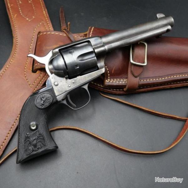 Revolver Colt avec beau canon calibre 44-40 - Peacemaker Single Action Army canon 5''1/2