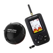 Finder De Poisson Sonar Portable 131 Pieds - Détection 90 Degrés, Batterie 2000mAh, App IP68 Pour Pêche Glace & Kayak