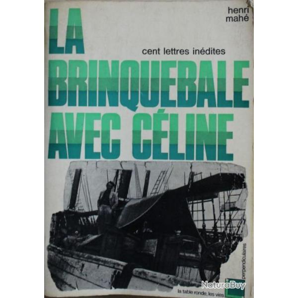 Livre La Brinquebale avec Cline : 500 Lettre indites De Henri Mah