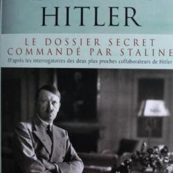 Livre Le dossier Hitler : Le dossier secret commandé par Staline