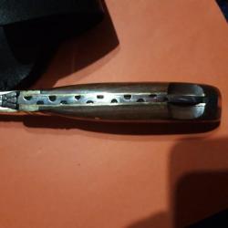 Couteau 18 cm - palissandre avec étui longueur lame 18 cm