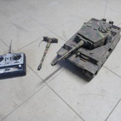 Char Tigre allemand camouflé WW2 motorisé 1/16 ème Radio commandé