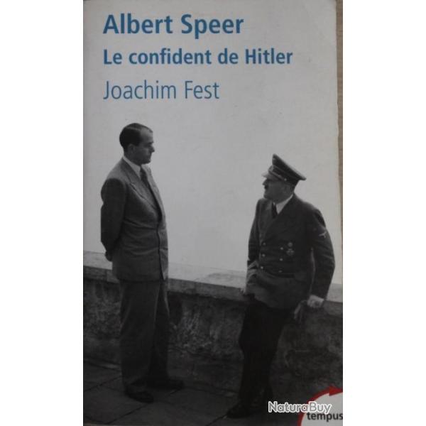 Livre Albert Speer : Le confident de Hitler de Joachim Fest