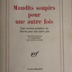 Livre Maudits soupirs pour une autre fois de L.-F Céline